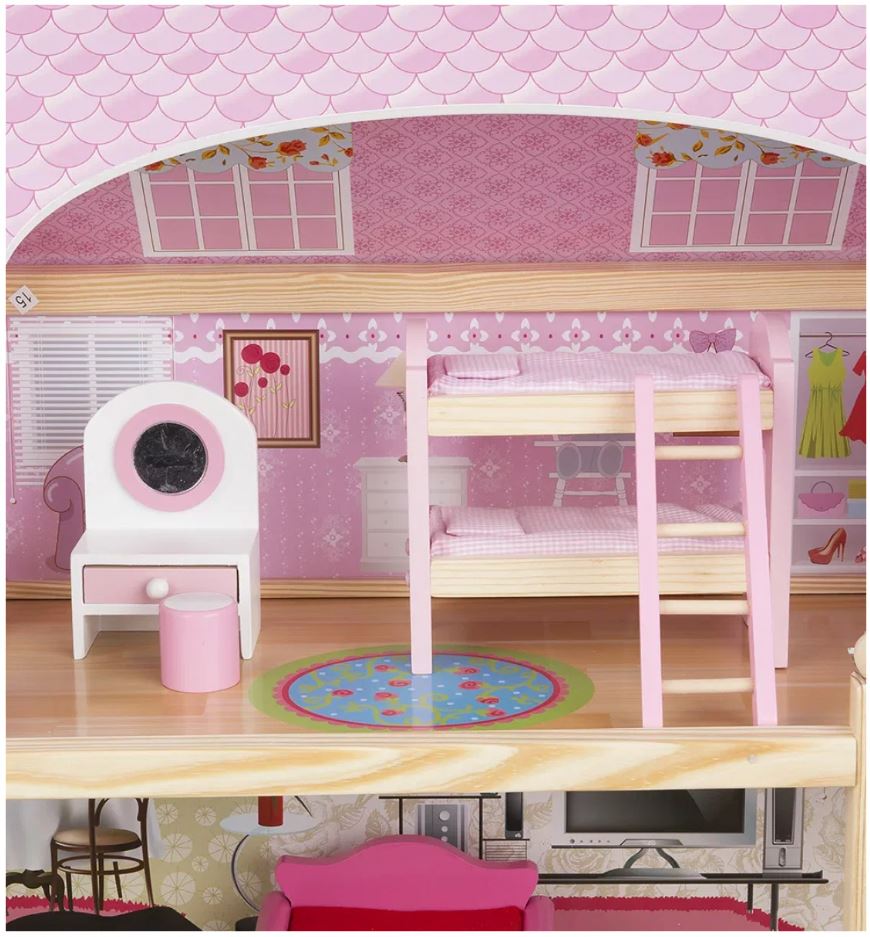Set De 11 Accesorios De Cocina En Miniatura Para Casa De Muñecas, Incluye Nevera Y Comida, Juguete Realista De ABS
