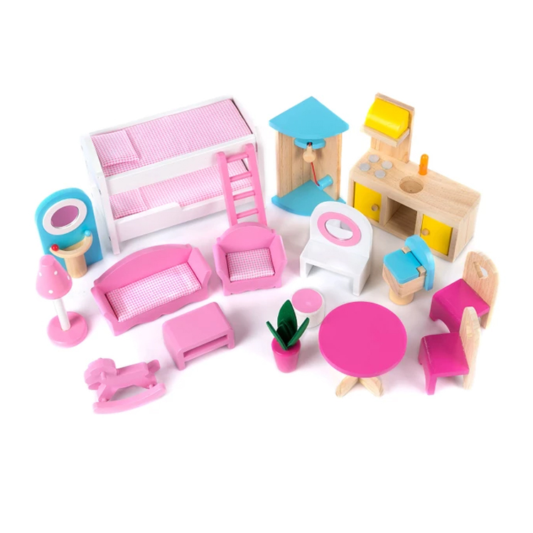 Casa de muñecas de madera Catalina - Imagen 4