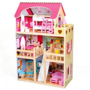 Casa de muñecas de madera Catalina
