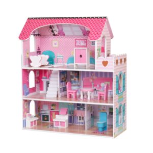 Casa de muñecas de madera Isabella
