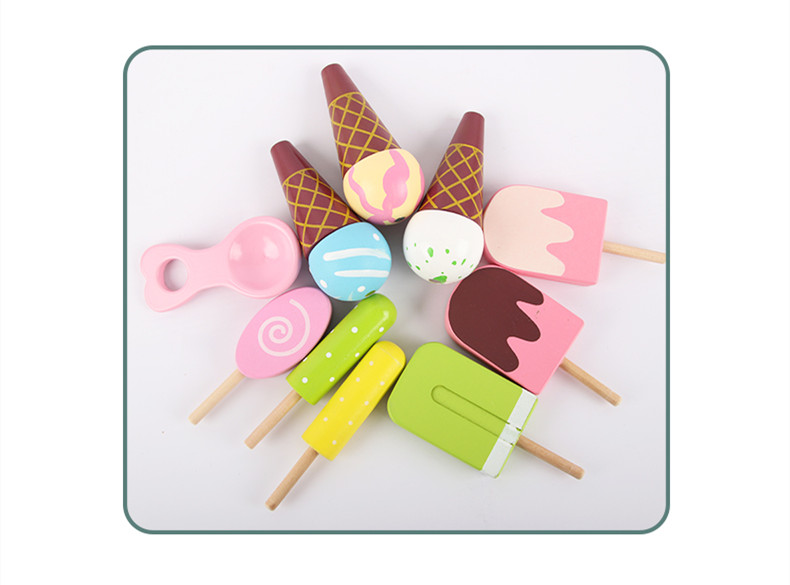 Carro de helado en madera - Imagen 5